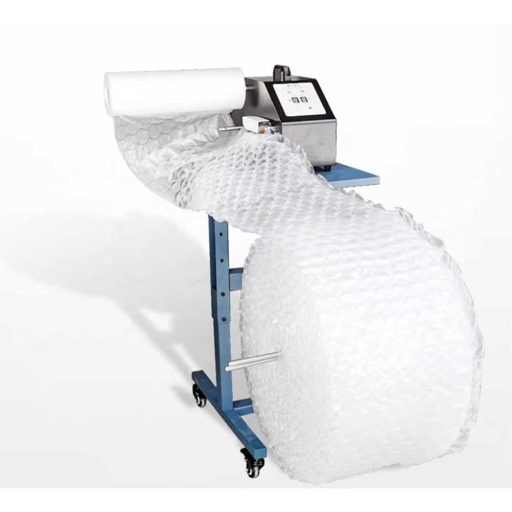 Air Bubble Wrap Roll Packaging - Confezionatrice per cuscino d'aria con gonfiatore