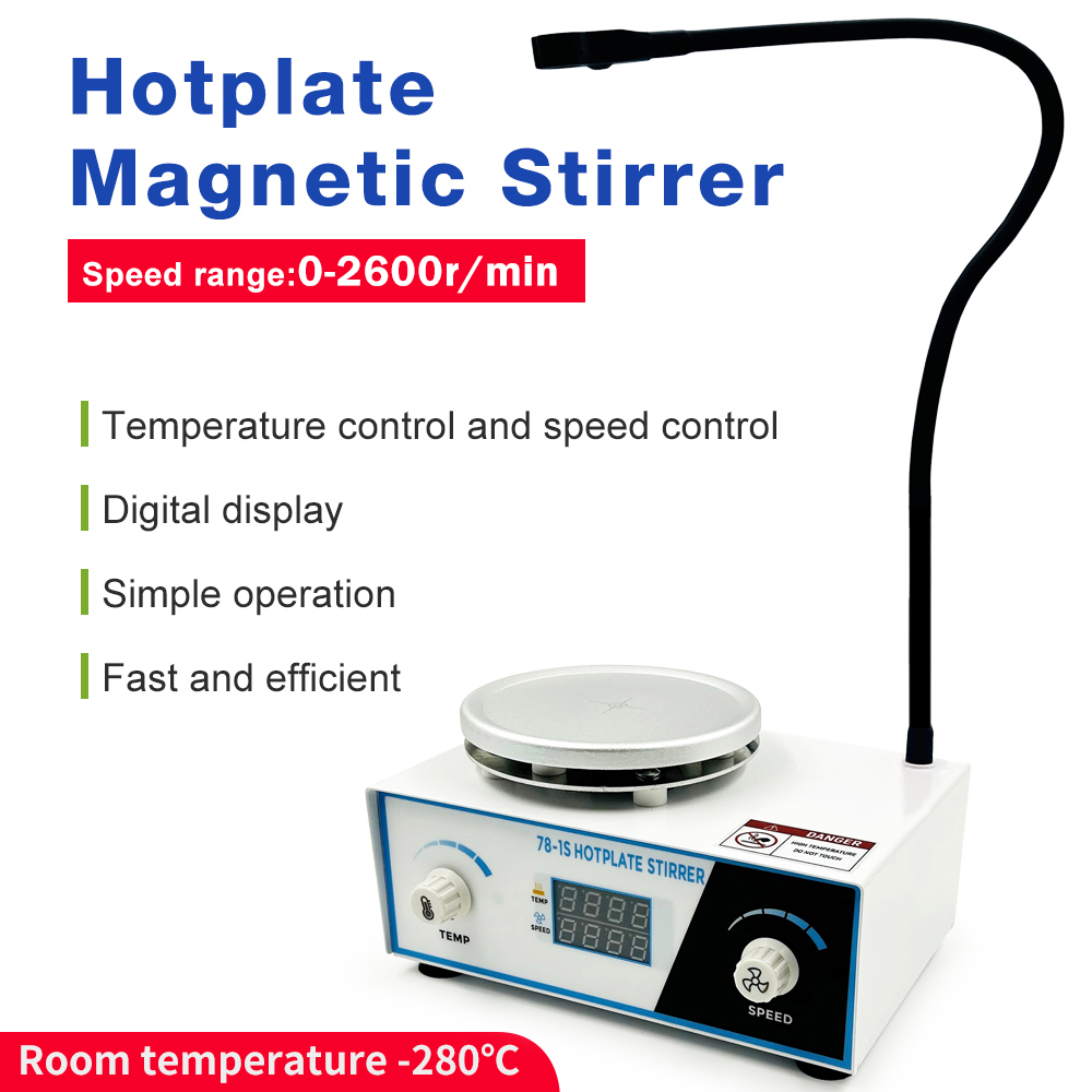 Lab Magnetic Stirrer Hot Plate - Agitatore Magnetico Riscaldante da 2L con