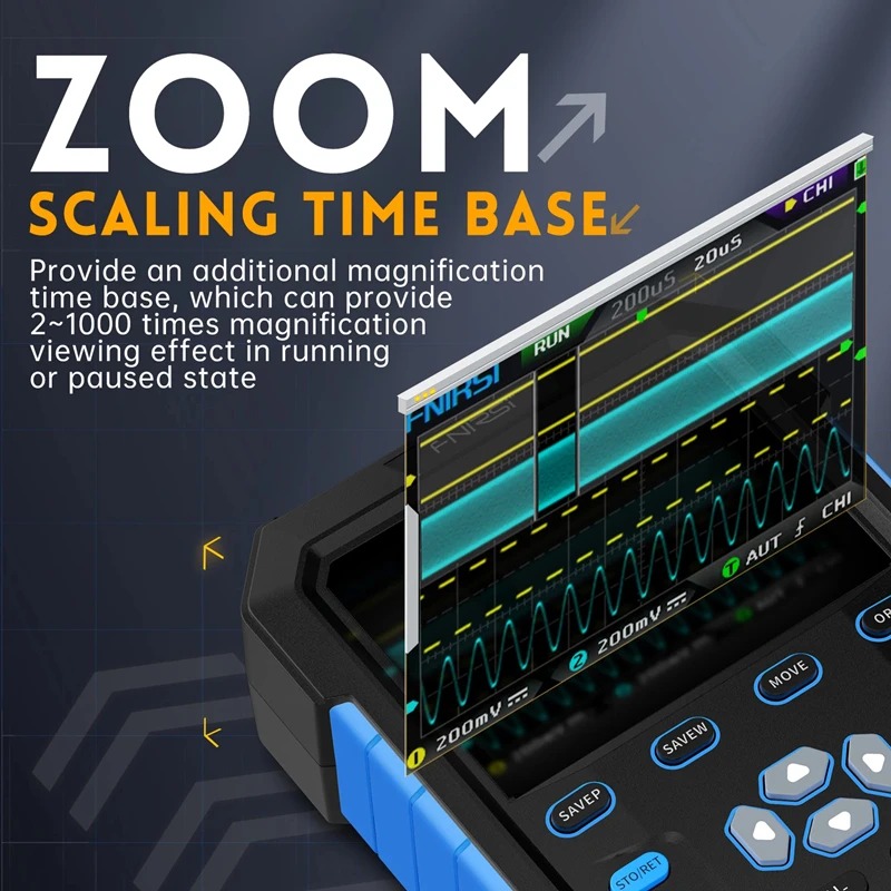 Oscilloscopio Digitale Portati - Fnirsi Digital Oscilloscope Handheld recensione e prezzo