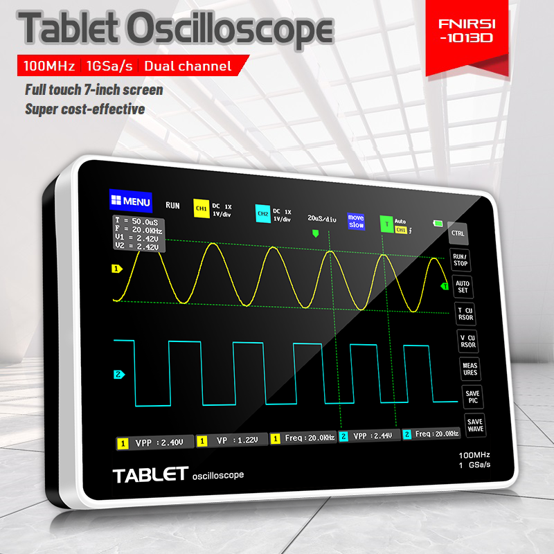 FNIRSI 1013D Oscilloscopio Dig - Fnirsi Digital Oscilloscope Handheld recensione e prezzo